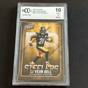 2018 - Panini - MJH Exclusive - Le'Veon Bell - GRADED GEM MINT 10!!!